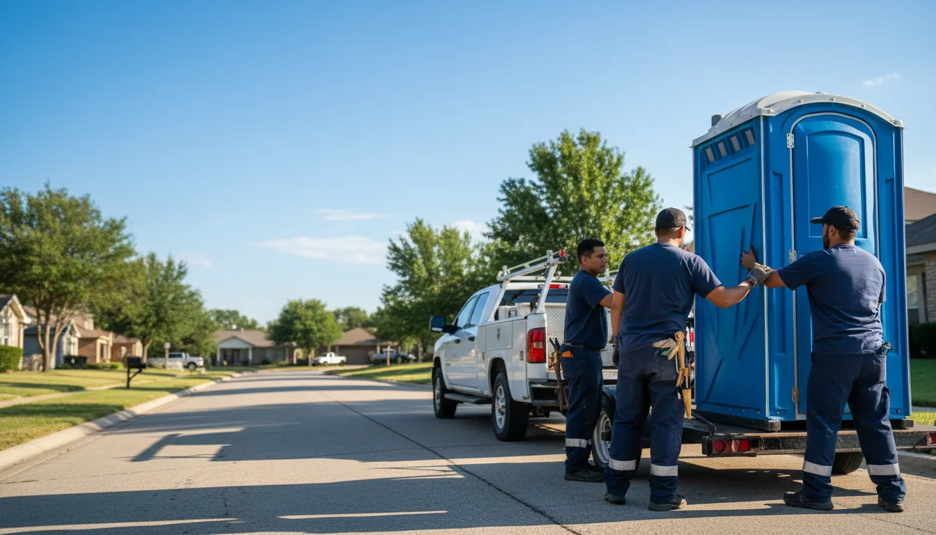 Portable Toilet Rental in Teague, TX near me